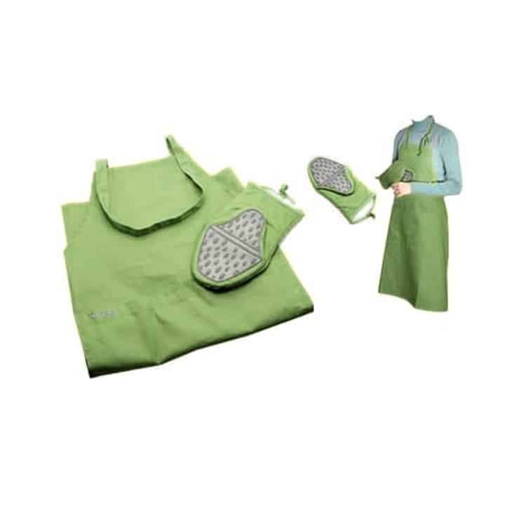 سيت صدرية مطبخ مع قفاز Apron & Mitten Set