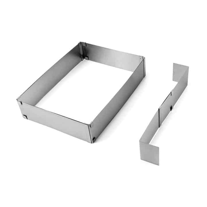 قالب كيك قابل للتعديل Rectangle Adjustable Cake Mold