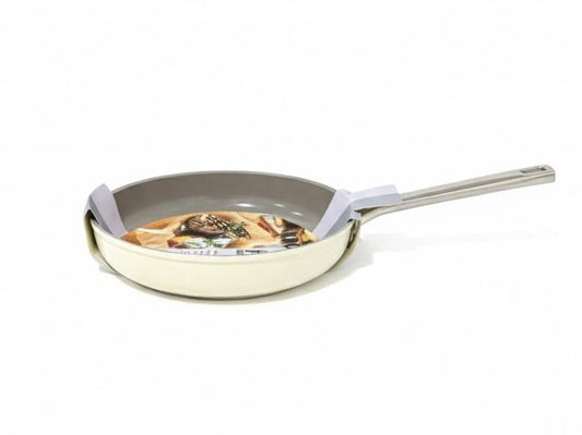 مقلاة سيراميك لون بيجي 20X4.5 سم - CERAMIC OPEN FRY PAN 20X4.5CM