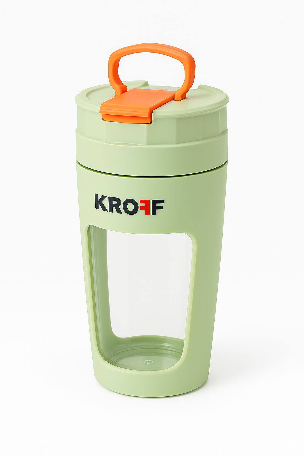 خلاط محمول اخضر 550 مل - Portable blender shaker Green 550ml