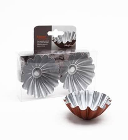 سيت قالب كيك صغير 2 قطعة Tart Mould 2 Pcs Set