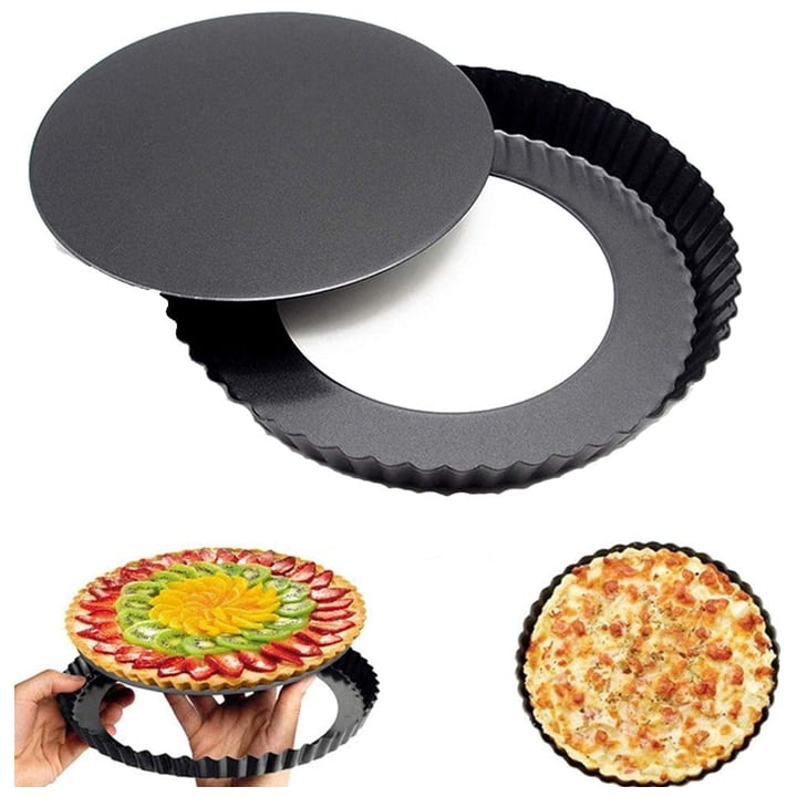 قالب تارت للفرن Round Tart Pan With Removable Base