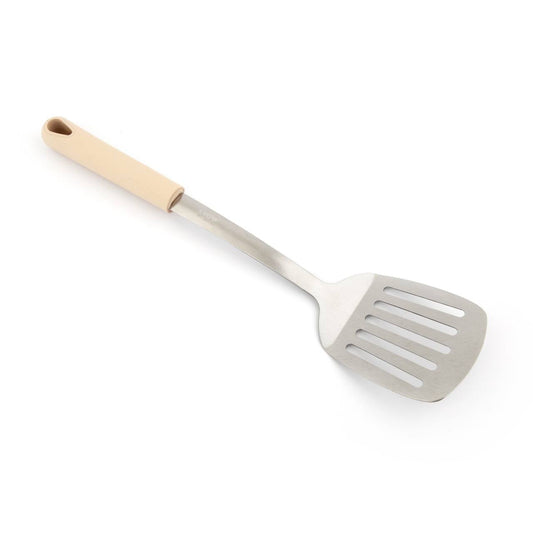 ملعقة طهي ستانلس ستيل مشرحة Slotted Spatula